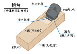 カンナの名称の写真