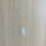 ドアの色剥げの写真