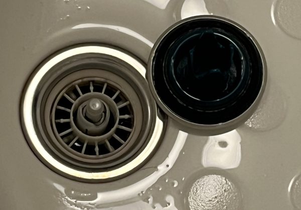 お風呂の排水口の写真