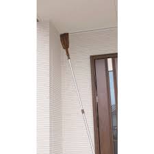 玄関先の掃除写真